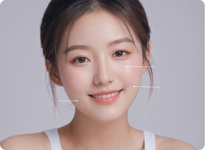 부산 서면 쥬베룩 피부 잔주름 모공 개선 부위
