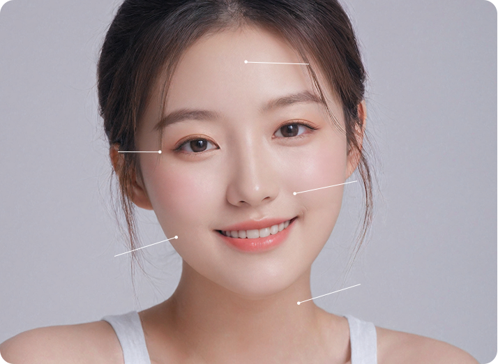 부산 샤넬주사 개선부위 눈가 볼 이마 팔자주름 목주름